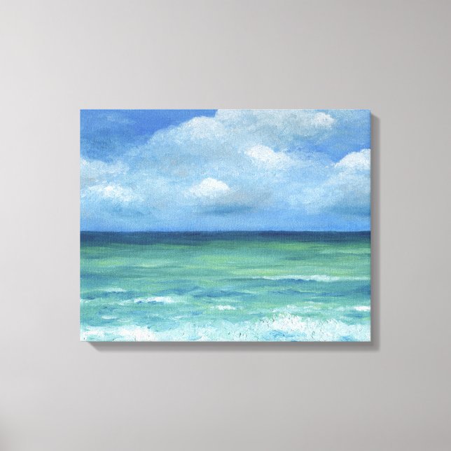 Sea View 273 Canvas Print (Front)