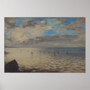 Sea Viewed from the Heights of Dieppe Poster