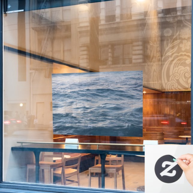 Sea water closeup  (Cafe Window)