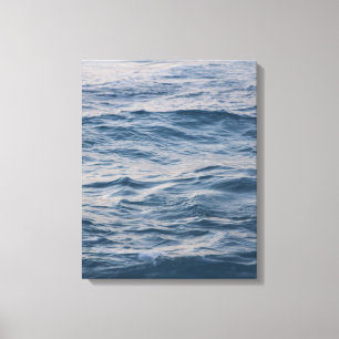 Sea water closeup canvas print