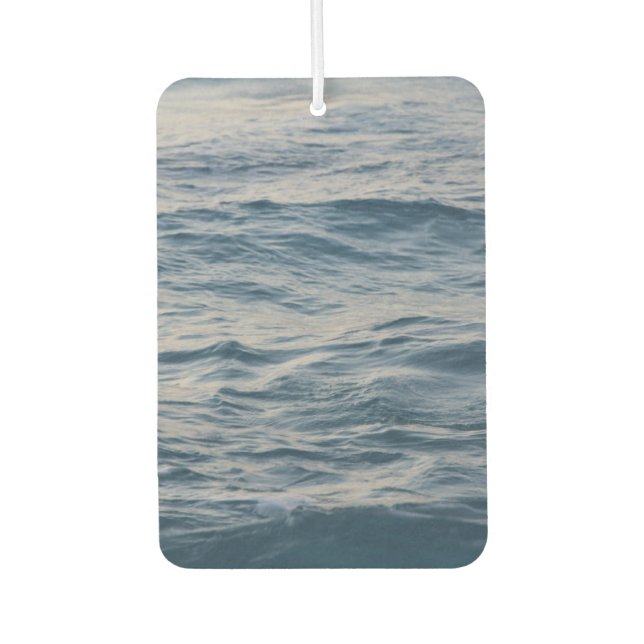 Sea water closeup   car air freshener (Front)