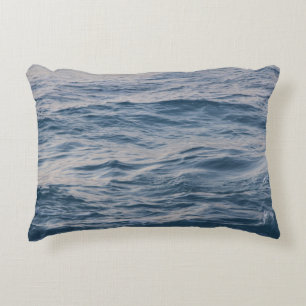 Sea water closeup decorative cushion