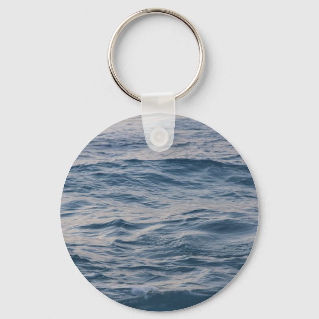 Sea water closeup  key ring (Front)