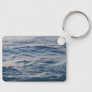 Sea water closeup key ring