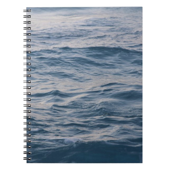 Sea water closeup notebook (Front)