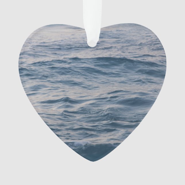 Sea water closeup  ornament (Front)