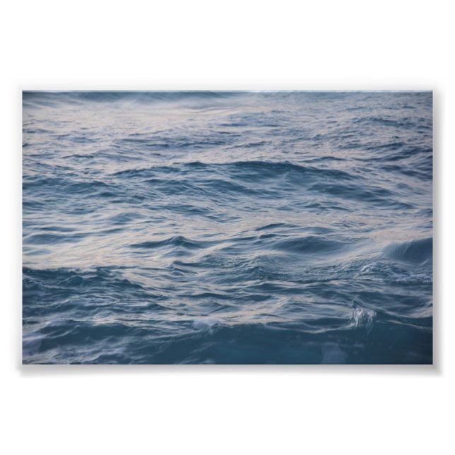 Sea water closeup photo print (Front)