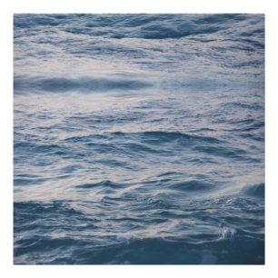 Sea water closeup photo print
