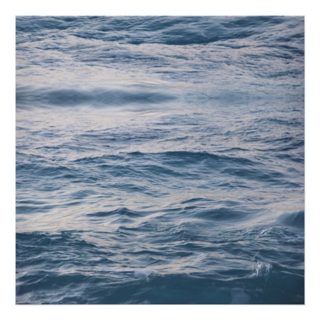 Sea water closeup   photo print (Front)