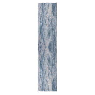 Sea water closeup short table runner