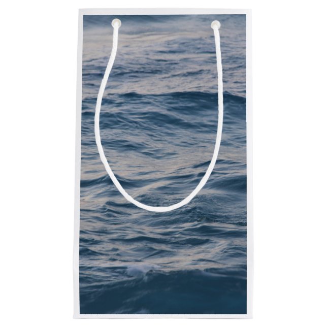 Sea water closeup  small gift bag (Front)