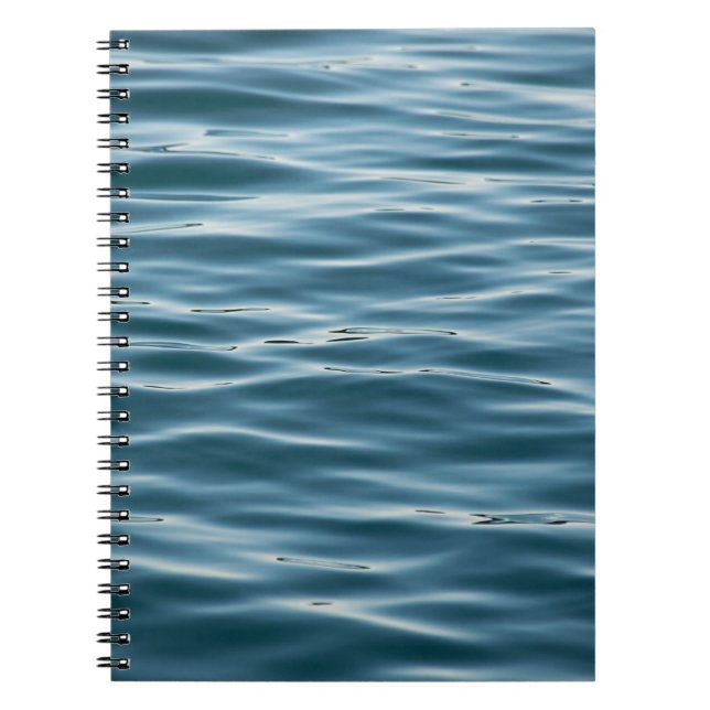 Sea water in the morning notebook (Front)
