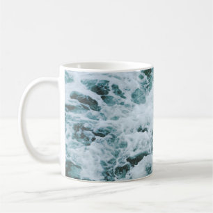 SEA WATER ON FOCUS PHOTOGRAPHY COFFEE MUG