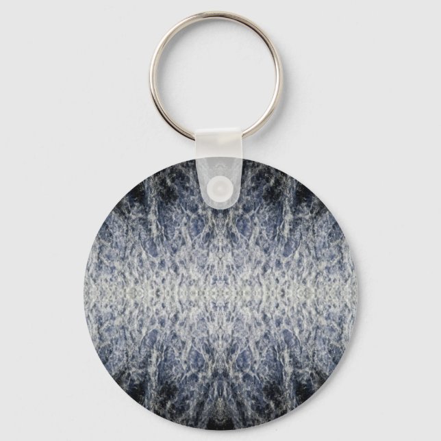 Sea water pattern key ring (Front)