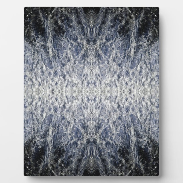 Sea water pattern plaque (Front)