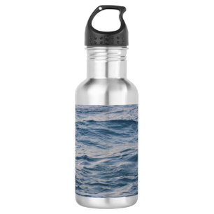 Sea Water Ripple Close-Up Photo 532 Ml Water Bottle