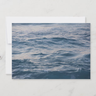 Sea Water Ripple Close-Up Photo Announcement