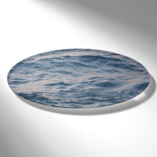 Sea Water Ripple Close-Up Photo Name Tag