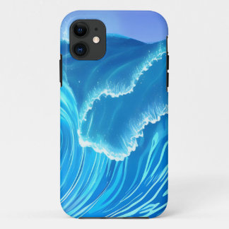 Sea wave design - Flowing Wave Case-Mate iPhone Case