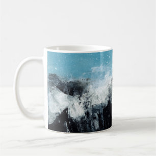 Sea wave. Hand painted illustration Coffee Mug