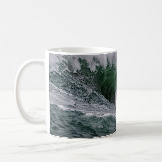 SEA WAVES COFFEE MUG (Left)
