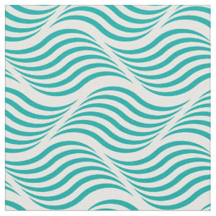 Sea waves fabric