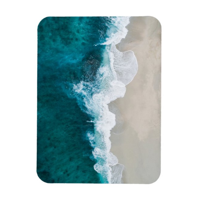 Sea Waves - Maldives Shore Magnet (Vertical)