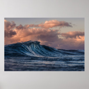 SEA WAVES POSTER