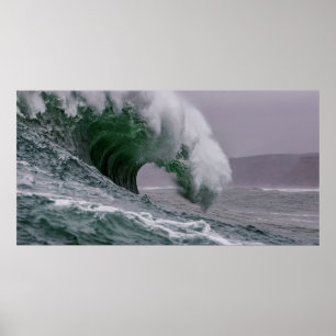 SEA WAVES POSTER