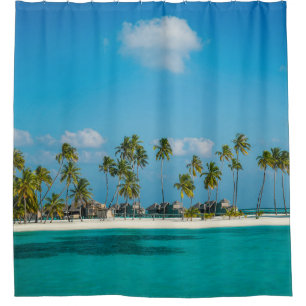 Sea Waves Shower Curtain