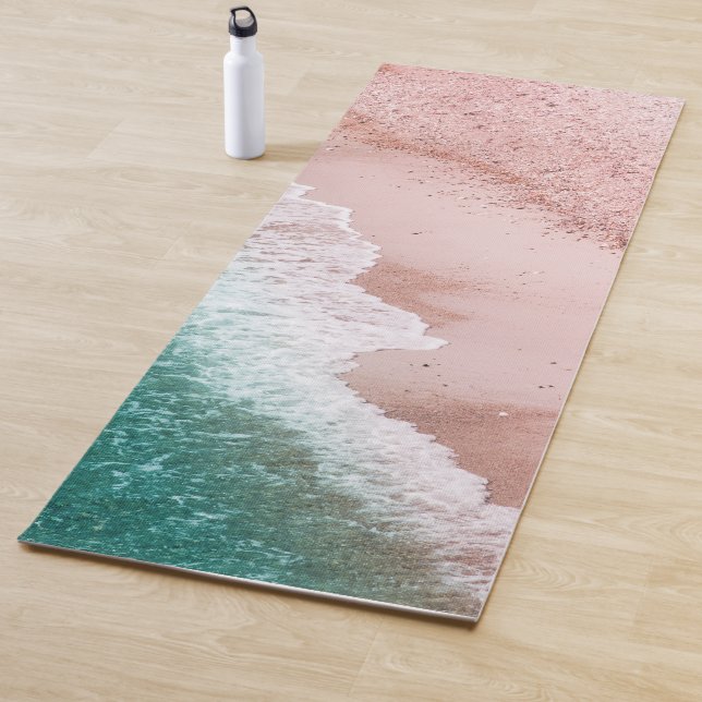 Sea Waves Tranquillity #3 #ocean #wall #decor #art Yoga Mat (In Situ)