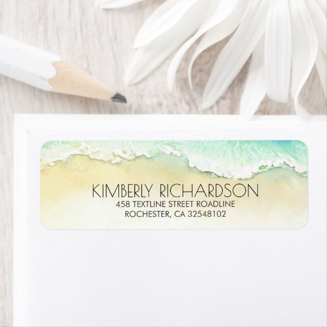 Sea Waves Tropical Beach Wedding (Insitu)