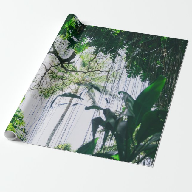 Sea Waves Wrapping Paper (Unrolled)