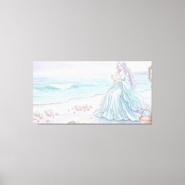 Sea Witchery Tide Dream Canvas Print (Front)