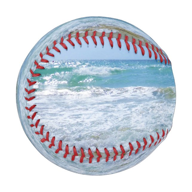 Sea with Waves Baseball (Front Left)