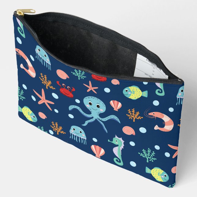 Sea World Accessory Pouch (Open)