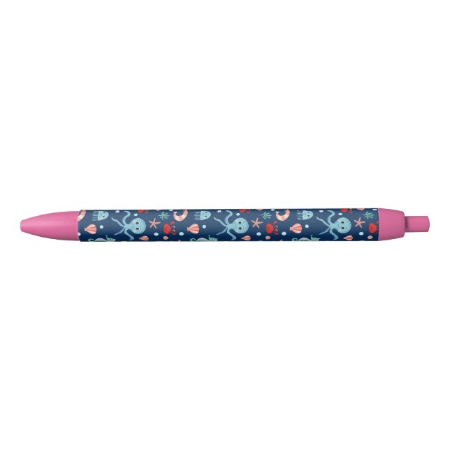 Sea World Black Ink Pen (Front)