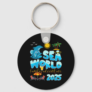 Sea World Dolphin Family Adventure Trip 2025 Sprin Key Ring