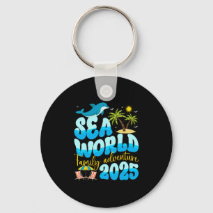 Sea World Dolphin Family Adventure Trip 2025 Sprin Key Ring
