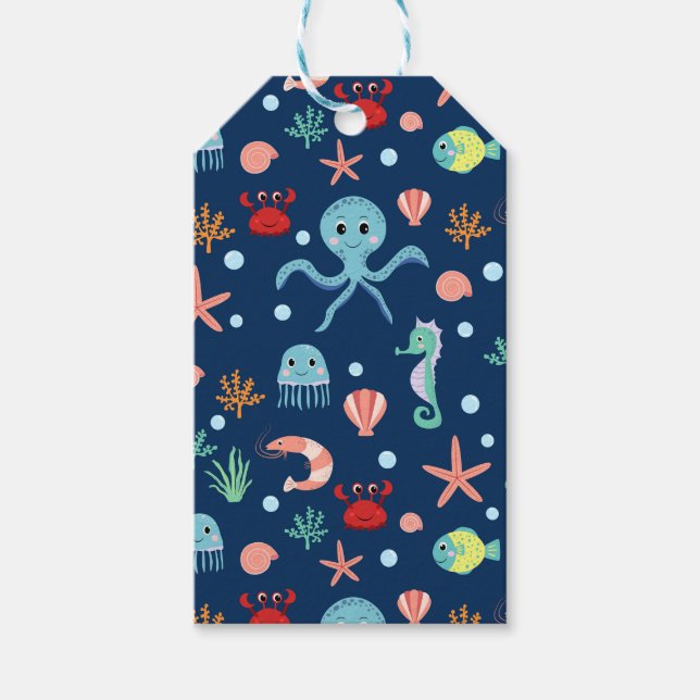 Sea World Gift Tags (Front)