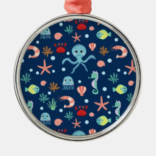 Sea World Metal Tree Decoration