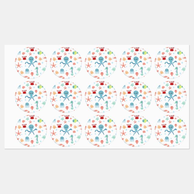 Sea World pattern (Sheet)