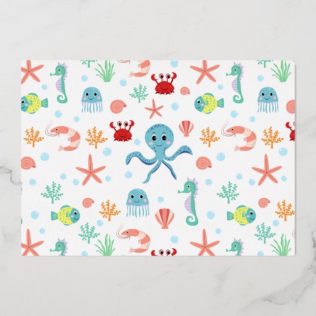 Sea World pattern (Front)