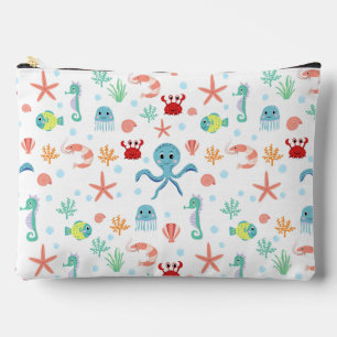 Sea World pattern Accessory Pouch