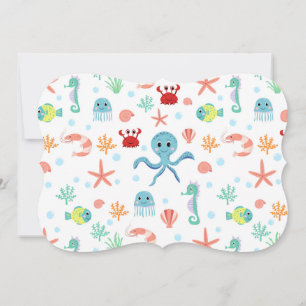 Sea World pattern Card