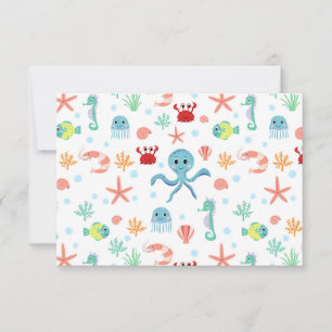 Sea World pattern Card