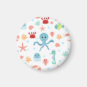 Sea World pattern Magnet