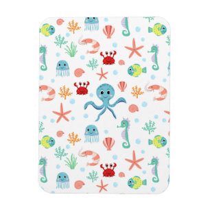 Sea World pattern Magnet