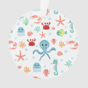 Sea World pattern Ornament