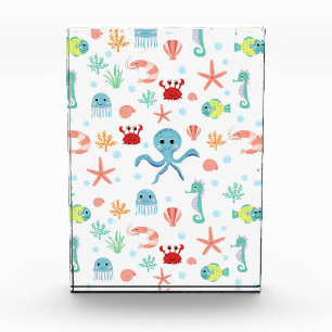 Sea World pattern Photo Block